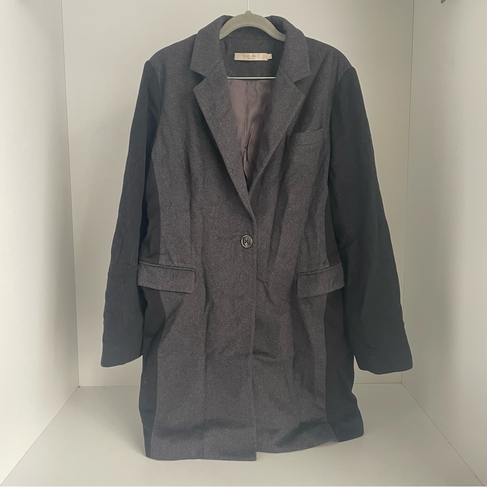 7115 by Szeki Wool Cashmere Long Blazer